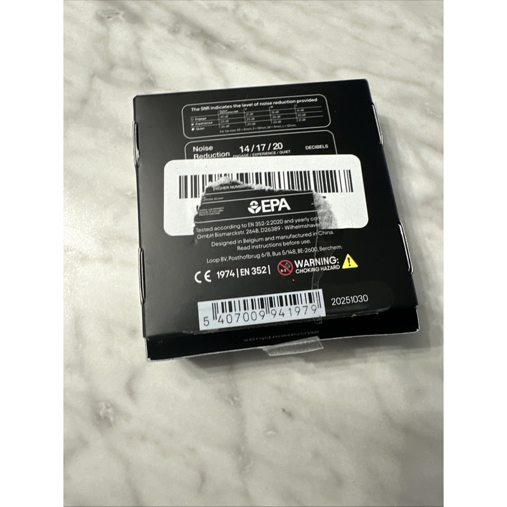 Loop Switch 2 Black Adjustable Ear Plugs - MSRP $60 - Picture 8 of 8